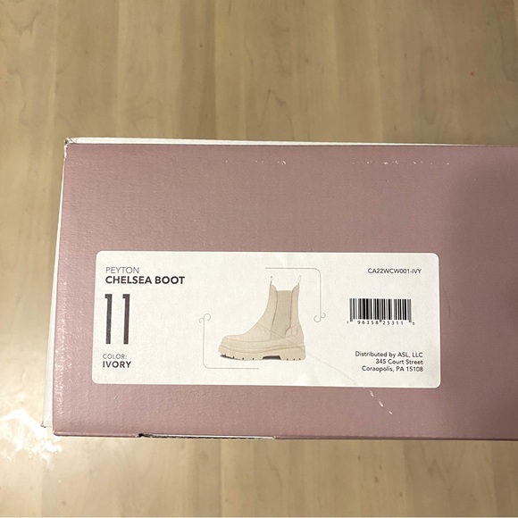 CALIA Women's Peyton Chelsea Boots in Ivory - Size 11 - Picture 11 of 11